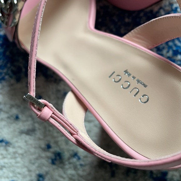 RARE NEW Gucci MARMONT 55 PLATFORM SANDAL 39 / 9 - Picture 8 of 10